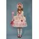 Antique Doll Strawberry Cake Bouquet Blouse JSK and OP(Reservation/3 Colours/Full Payment Without Shipping)
